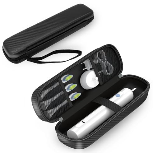 Abauoat Custodia Spazzolino Elettrico Braun,compatibile con Braun Oral B/PRO/Philips Sonicare/ATMOKO, Custodia Protettiva Porta Viaggio Universale