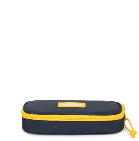 EASTPAK OVAL Single Federmäppchen - Kontrast Stripe Marine (Blau)