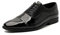 QUEEN HELENA Moccasini Eleganti Lucidi Scarpe Basse Leggere Uomo U1803 (Nero, Sistema Taglie Calzature EU, Adulto, Uomo, Numero, Media, 41)