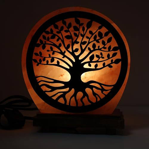 Palais du Rosaire Lampe de sel de l'Himalaya ronde de 15cm - Maison et décoration - Culte Chrétien en