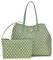 GUESS G Wave Large 2 In 1 Tote Bag L Green Logo