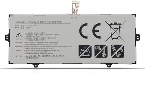 54Wh AA-PBSN4AF Laptop Battery for Samsung Galaxy Book (2021) NP750XDA NP750TDA Notebook 9 Pen 13.3 NP930SBE NT930SBE Galaxy Book Flex α Alpha 2-in-1 NP730QCJ Galaxy Book Flex2 Alpha NP730QDA