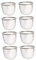 BESPORTBLE 8 Piezas De Colador De Malla Para Tetera De Hierro Fundido - Perfecto Para Infusiones y Café - Tamaño Ideal Para Una Experiencia De Sabor Óptima