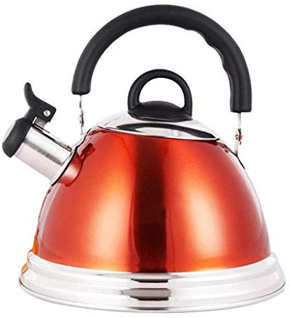 BNCXMO Bollitore del Suono Automatico, Cucina a induzione a Gas Naturale bollitore Universale, Bottiglia di Acqua Calda per la casa in Acciaio Inossidabile 304.