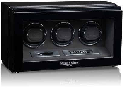 Heisse & Söhne Watch Master 3 - Der ultimative Uhrenbeweger für anspruchsvolle Sammler: Eleganz trifft auf perfekte Technik