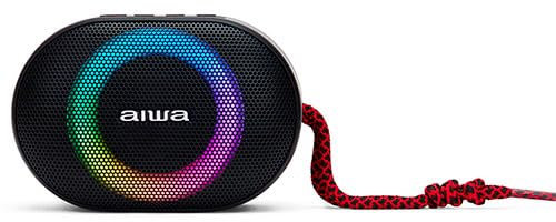 VoltShine Bluetooth-Lautsprecher, 10 W, Rot, mit kraftvollem Sound, ideal für Partys und Unterhaltung im Freien.