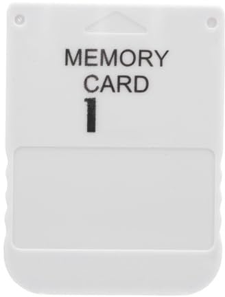 VBESTLIFE Game Console Memory Card for ps1, 1MB Memory Card Replacement, Fast Read Write Speed, Game Accessories
