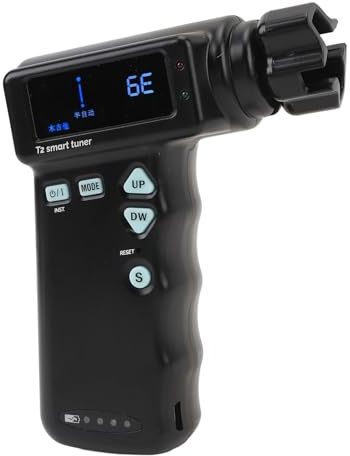 WALFRONT Accordeur de Guitare Intelligent, Batterie Intégrée ABS, Réglage Précis pour Guitares Acoustiques et électriques