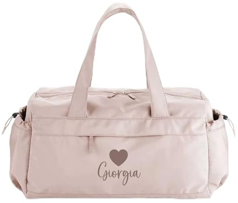 Borsone Nascita Personalizzato | Sacchetti Cambio Nome | Set Nido Neonato | Borsa Mamma Capiente | Sacchetti Cotone Cambio Bambino