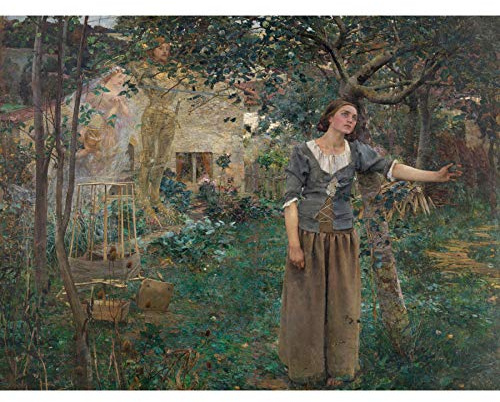 Artery8 Bastien-Lepage Jeanne d'Arc Kunstplakat Ungerahmter großer Druck 46x61 cm
