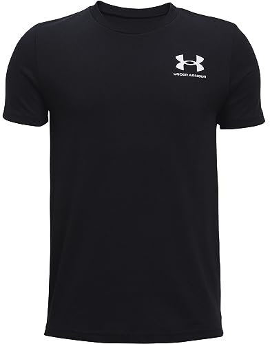 Under Armour Boys Ua Sportstyle Left Chest Long Sleeve, Black, M
