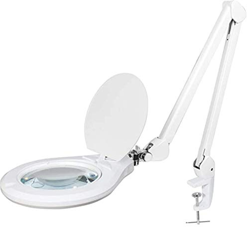 Neatfi Elite XL LED Magnifying Lamp, Glare-Free, Adjustable Arm | Reading, Sewing & Crafting