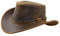 Black Jungle Kimbolton Lederhut, Westernhut, Australienhut, Cowboyhut (Tan, XL)