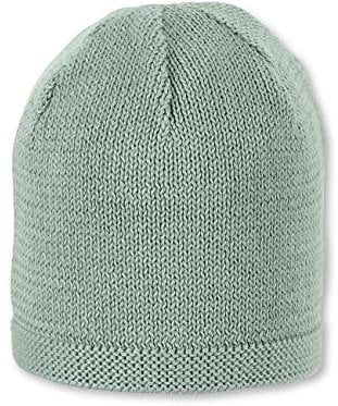 Sterntaler OCS Strickmütze - Klassische Babymütze aus Baumwollgarn (Bio) - Unisex Übergangsmütze ab Geburt - Basic Kopfbedeckung - Beanie Mütze einfarbig - steingrün, Größe 35