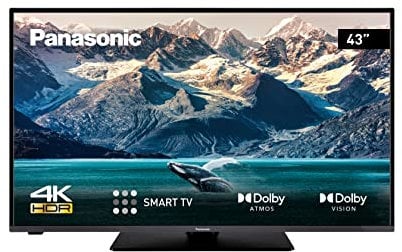 Panasonic TX-43JXW604 LED Fernseher (43 Zoll / 108 cm, 4K HDR TV, HD Triple Tuner, Smart TV), schwarz