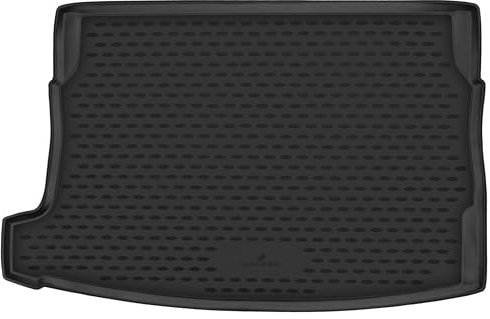 WALSER XTR Kofferraumwanne für VW eGolf oberer Ladeboden 2014-2020, 100% passgenaue Antirutschmatte Auto, Gummimatte Auto, Kofferraum Schutzmatte, Anti Rutsch Matte Gummi, Auto Gummimatten