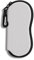 Hion Custodia per occhiali Occhiali da sole Custodia morbida con Clip da Cintura Custodia per Occhiali da Sole con Cerniera in Neoprene Ultraleggero Borsa per Occhiali da Sole Stampata(grigio chiaro)