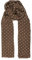 Becksöndergaard Schal Damen Dot Wica Scarf in Grün (Dusty Olive) - Schal für Frauen aus 90% Wolle/10% Kaschmir mit Punkten - L:100 x B:200 cm
