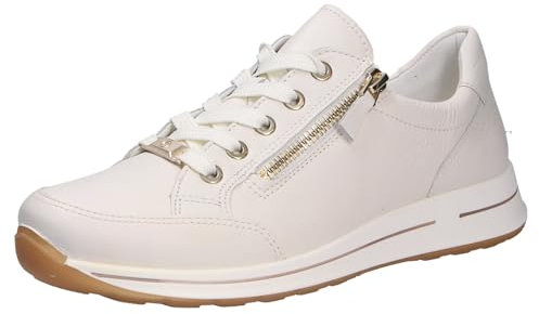 ARA Damen Osaka Low-Cut Sneaker, Cream, 36 EU Weit