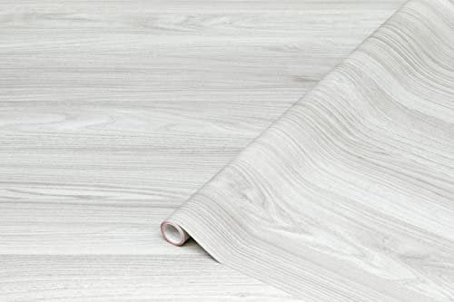 d-c-fix vinilo adhesivo muebles Sangallo gris claro efecto madera autoadhesivo impermeable decorativo para cocina, armario, puerta, mesa papel pintado forrar rollo láminas 45 cm x 2 m