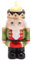 Warmiehomy Nutcracker Soldier Candle Holder 14cm Nutcracker Christmas Decorations Red & Green Coloured Nutcracker Ornaments Christmas Workshop