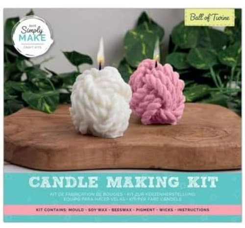 Simply MAKE Hacer Velas, Bola de Cordel, Craft Making Kit