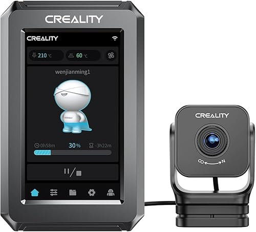 Creality Nebula Smart Kit, Nebula Pad mit Nebula 3D Drucker Kamera, Hochgeschwindigkeitsdruck, 4,3 Zoll Touchscreen Fernüberwachung, für Ender 3 V3 SE/Ender 3/Ender 3 Pro/Ender 3 V2