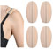 Piriuuo 4 Stück BH-Trägerkissen aus Silikon, BH-Trägerhalter gegen Verrutschen BH-Zubehör BH-Trägerpolster Halter Weiche Bequeme BH-Trägerpolster, rutschfest Schulterpolster Halter, Hautfarben