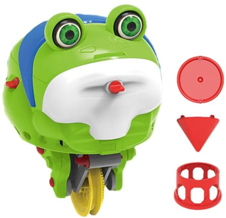 Gyroskop-Einrad-Spielzeug – Interaktives Seil-Frosch-Spielzeug | Niedlicher, ausgewogener ABS-Frosch, neuartiger Einrad-Spielzeugfrosch, pädagogisches Einrad-Fähigkeitsentwicklungsspielzeug für