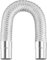 Daaxing Tubo flexible para estufa de combustión de 50 mm, codo de acero inoxidable, extensión de chimenea para estufa de leña