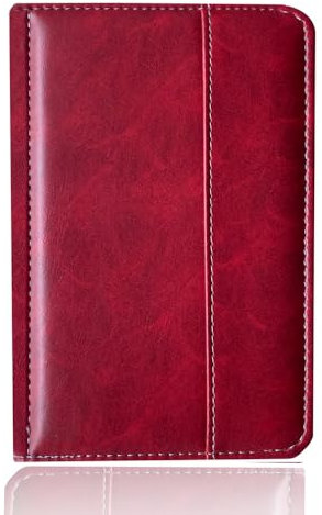 Étui de protection pour liseuse électronique Sony PRS T2 - Étui de protection lumineux en cuir synthétique de qualité supérieure - Pour Sony PRS T2 - Bordeaux