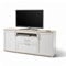 Romance TV-Lowboard in Sibiu Lärche, Eiche San Remo Optik - TV Schrank im Landhausstil mit viel Stauraum für Ihr Wohnzimmer - 190 x 82 x 44 cm (B/H/T)