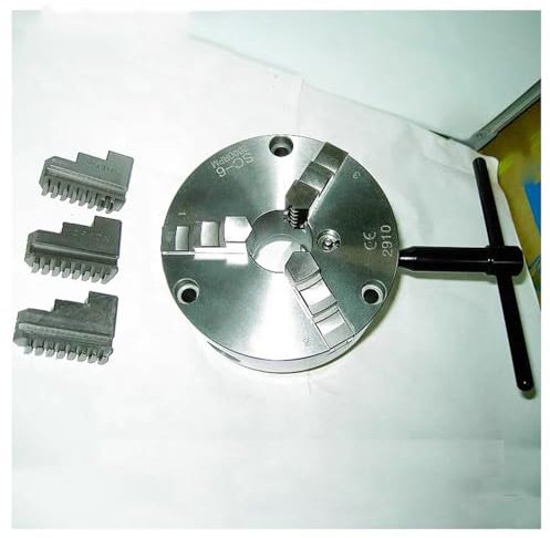 6-Zoll-Handspannfutter SC-6 3-Backen-Drehfutter Selbstzentrierendes Spannfutter SC-3 4 5 6 7 8 9 10 12