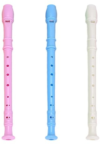 3 Stücke Plastikflöten, Musikinstrumente, Frühe Bildungsausrüstung, Kinderflötenpraxis Und Kinderspielzeug.