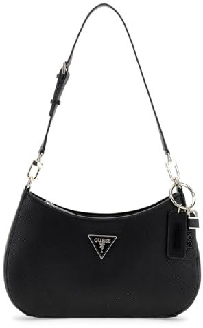 GUESS Noelle II Top Zip Shoulder Bag Black