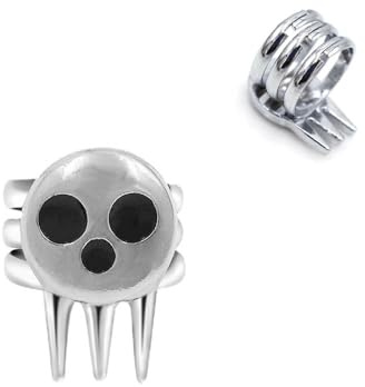 JUSONGKWCP SoulsEater Cosplay Ringe Anime Figur Accessories Rings SoulsEater Verstellbarer Ring Mit Öffnung