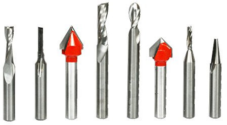 Freud 8-teiliges CNC-Fräser-Bit-Set (87-208)