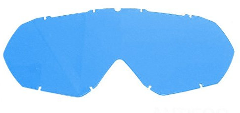 TWO-X Race Ersatzglas MX Brillenglas Crossbrille getönt blau