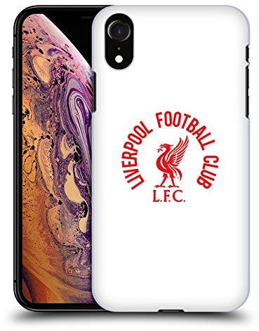 Head Case Designs Offizielle Zugelassen Liverpool Football Club LFC Rot Und Weiss Liver Bird Harte Rueckseiten Handyhülle Hülle Huelle kompatibel mit Apple iPhone XR