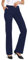 Safort Regular/Tall Bootcut Yoga Hose mit 71cm/76cm/81cm/86cm Schrittlänge, Dressy, Zwei Taschen, Blau, L