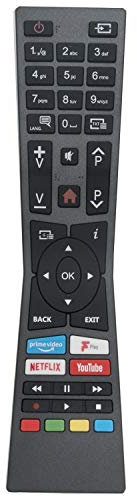 ALLIMITY RM-C3338 RMC3338 Telecomando Sostituito per JVC Smart 4K UHD TV with Netflix Youtube Buttons LT-32C790 LT-49C898 LT-55C870 LT-32C795 LT-43C795 LT-43C890 LT-40C790 LT-40C890