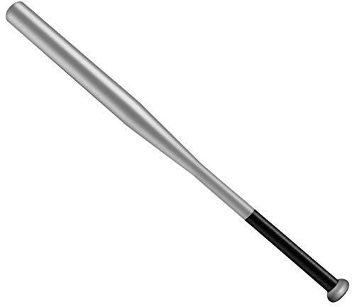 Tuggui Baseballschläger 32 Zoll Stahl mit Tragetasche (Silber)