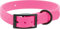 CANIHUNT Collier Chien CTECH Boucle Double - 6 Coloris - 2 largeurs, 3.8mm d'épaisseur, matière en polychlorure de Vinyle, Marque Française (1.9 x 0.4 x 45cm, Rose)