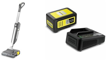 Kärcher BR 30/1 C Bp Professioneller und kabelloser Bodenreiniger, schnelle und effiziente Reinigung für alle Bodentypen, geeignet für Kleingewerbe, mit 18/50 Akku und 18 V Schnellladegerät