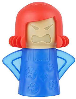 Yohencin Mikrowellen-Reiniger, Angry Mama Mikrowellen-Ofen, Dampf, Kühlschrank, Geruchsabsorber, entfernt mit Wasser und Essig, 1 Stück