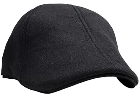 The Original Boston Scally Cap - The Dubliner - Schwarz, schwarz, X-Large
