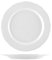 SWEET HOME Piattino Frutta Dolce in Porcellana Bianca cod.TP00721LU cm 2h diam.21 by Varotto & Co.