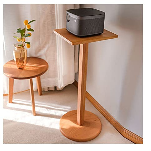 HIHELO Tripod for Projector Projector Stand Heavy-duty Floor-standing Projector Shelf Home Living Room Bedside Conference Room Wood Projector Rack Large Audio Stand DJ Stand
