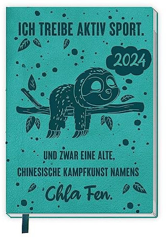 Trötsch Taschenkalender A6 Soft Touch Faultier 2024: Soft Touch Terminkalender