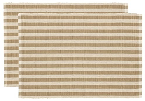 Södahl Statement Stripe Tischset 33 x 48 cm 2 Stck. Beige